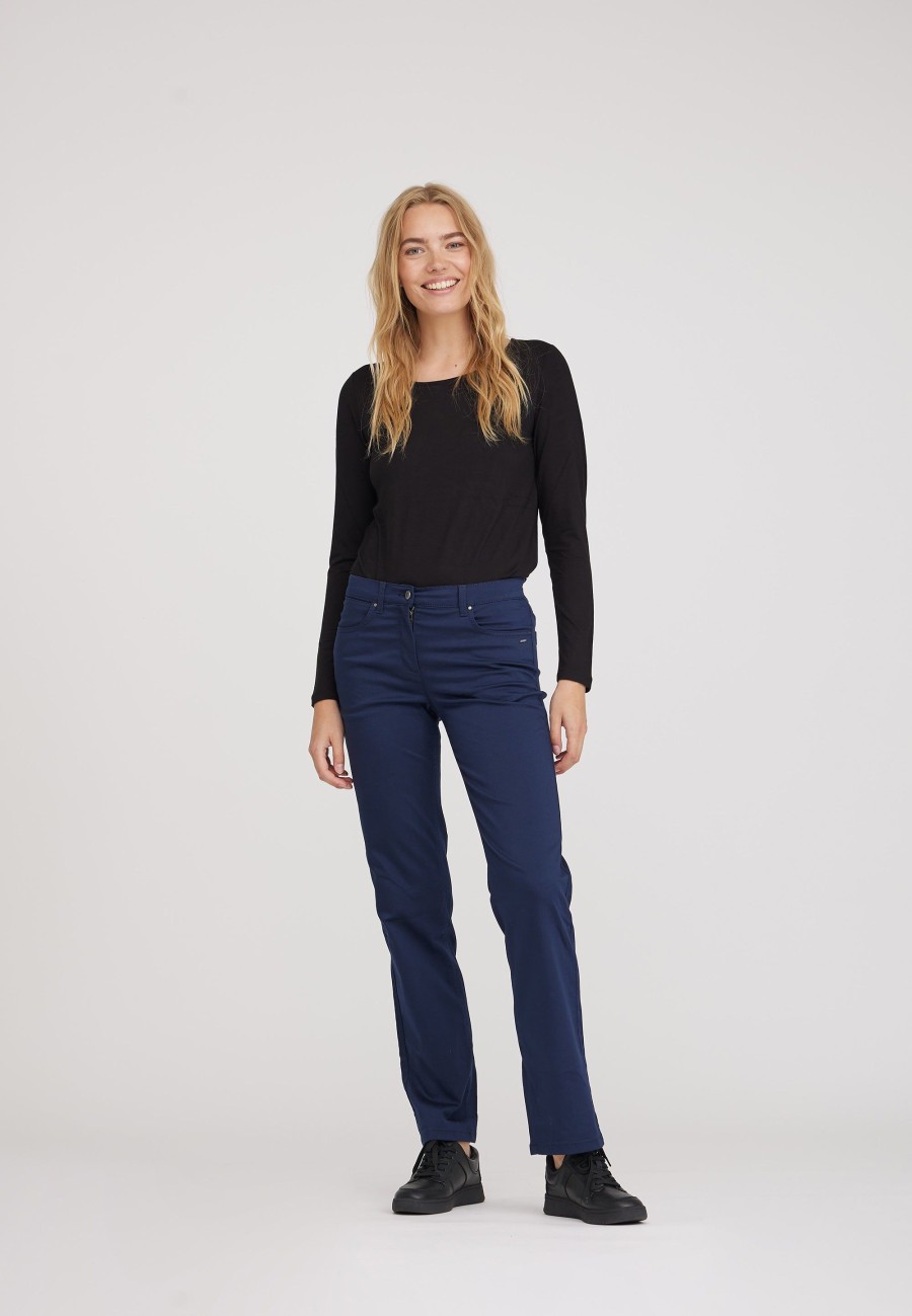 Silhouette Laurie | Amelia Straight - Medium Length - Navy