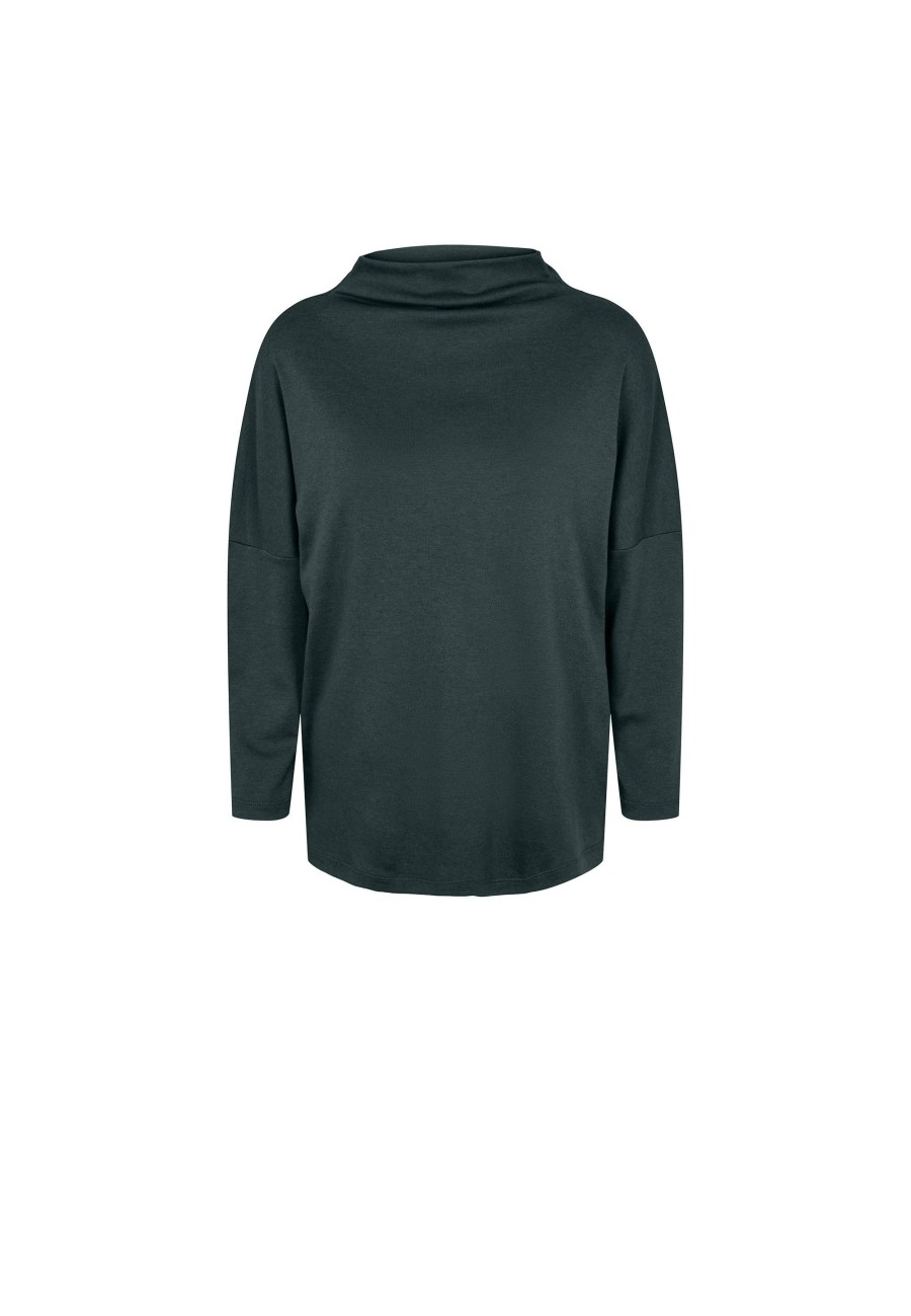 Tops Laurie | Blouse En Jersey Esther - Vert Fonce