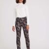 Silhouette Laurie | Grace Slim - Short Length - Darkest Green Print