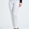 Silhouette Laurie | Bella Straight - Longueur Moyenne - Blanc