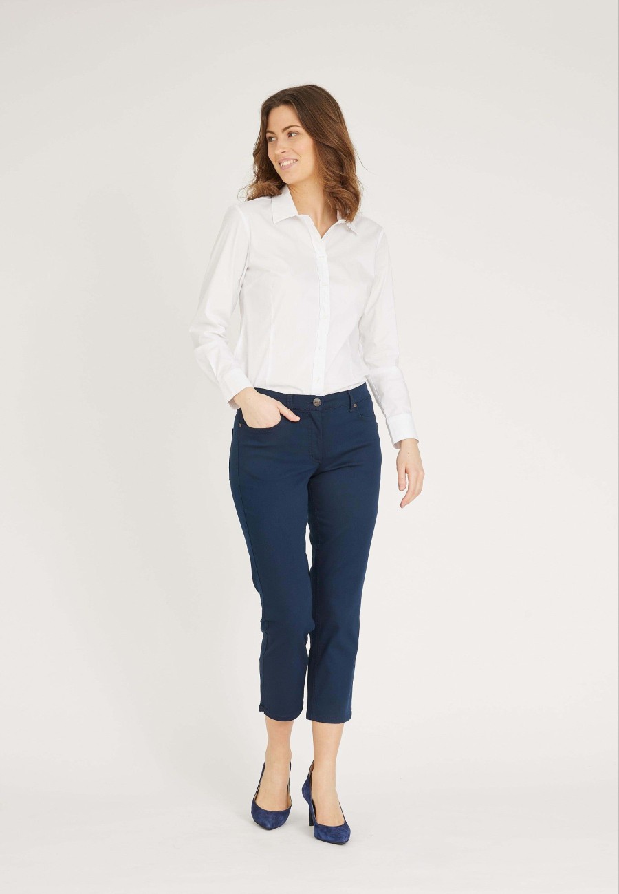 Silhouette Laurie | Charlotte Regular Crop - Navy