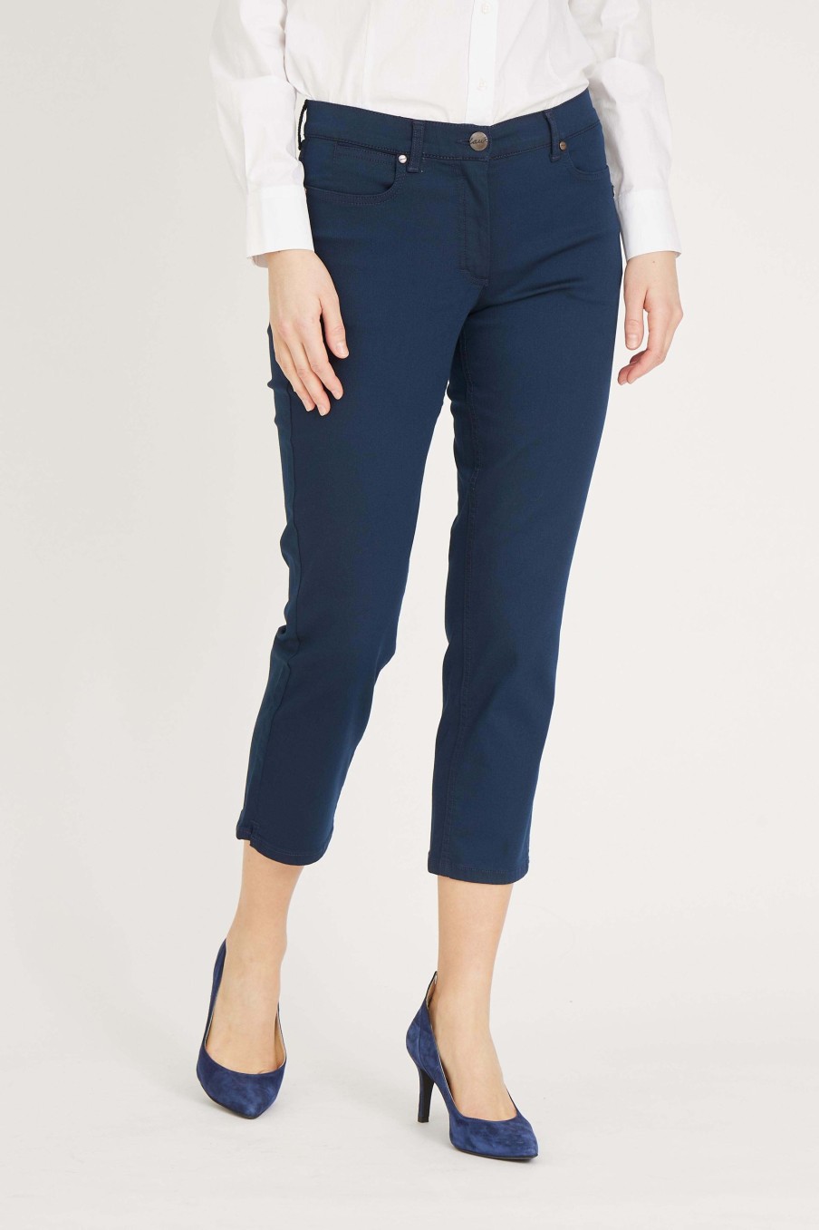 Silhouette Laurie | Charlotte Regular Crop - Navy