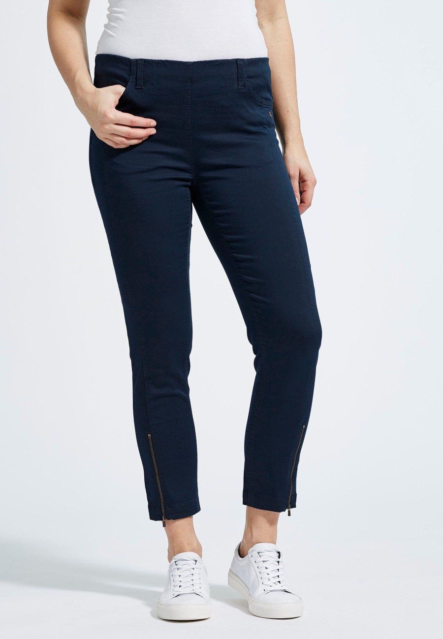 Silhouette Laurie | Madison Slim Crop - Navy