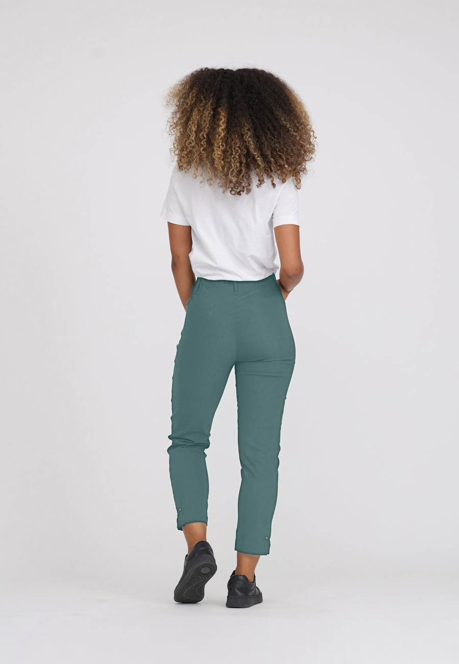 Silhouette Laurie | Rose Regular Crop - Emerald Green