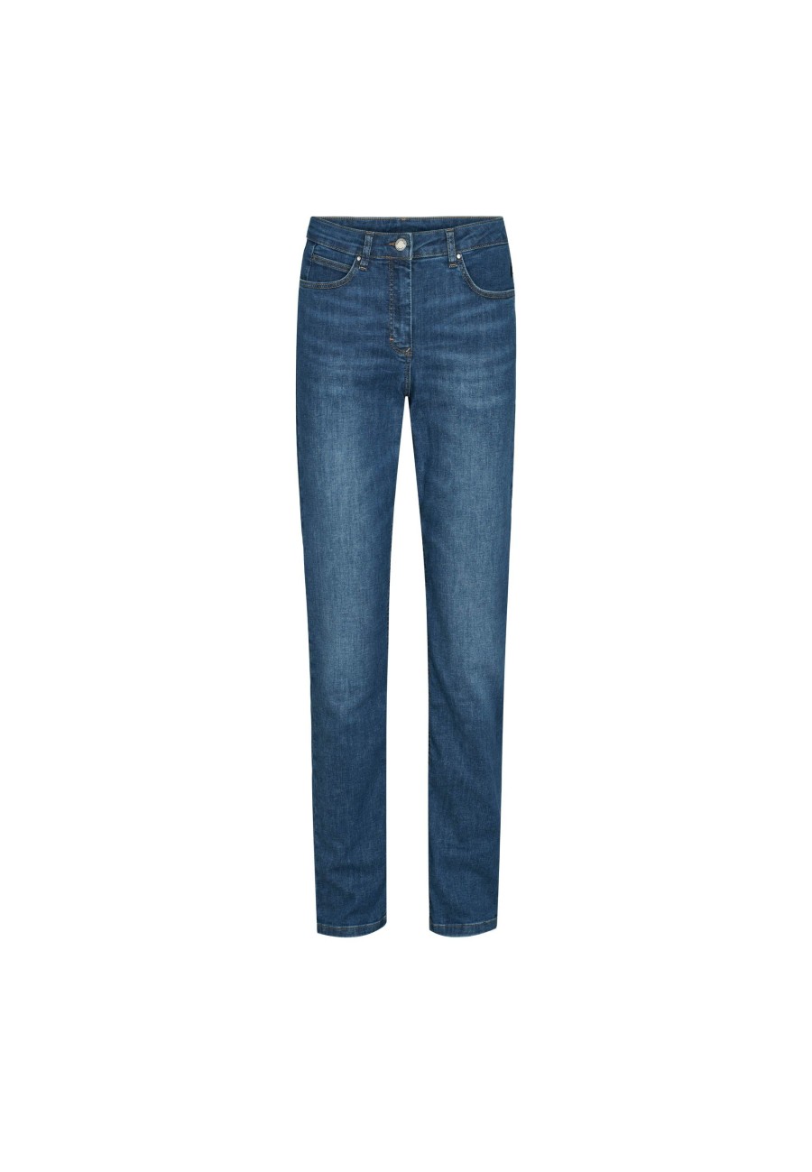 Silhouette Laurie | Charlotte Regular - Medium Length - Washed Blue Denim