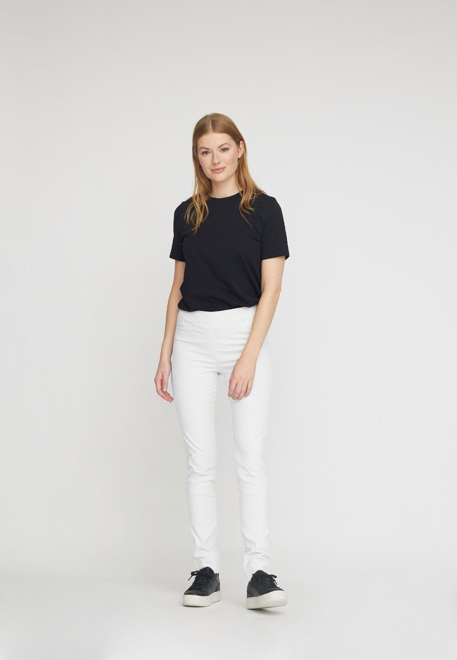 Silhouette Laurie | Vicky Slim - Medium Length - White