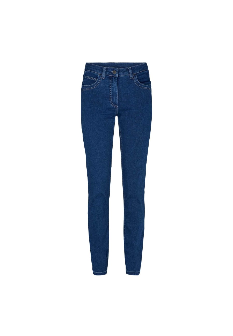 Silhouette Laurie | Laura Slim - Medium Length - Medium Blue Denim