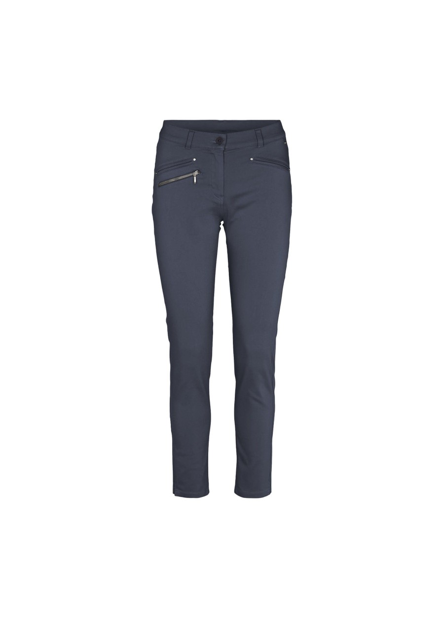 Silhouette Laurie | Laura Zip Slim - Extra Short Length - Navy