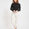 Length Laurie | Maya 2 Skinny Crop - Brillant Argent Dore