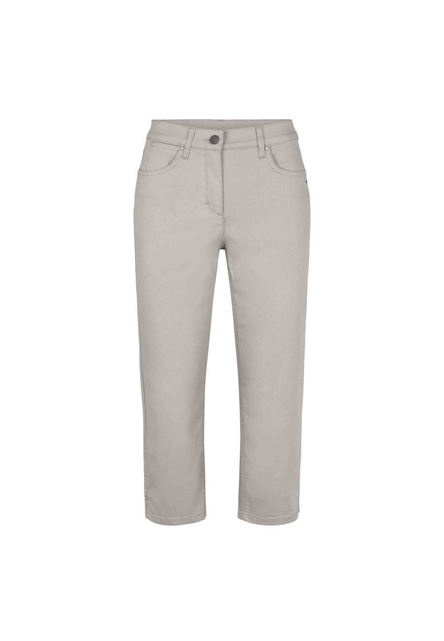 Silhouette Laurie | Charlotte Regular Capri Medium Length - Grey Sand